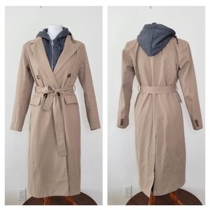 7 for all mankind trench coat with hood Clearance